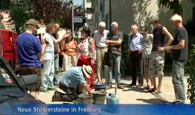 [BADEN-TV] Stolpersteine für homosexuelle Opfer des NS-Terrors in Freiburg