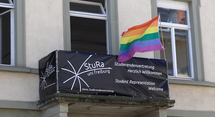 „Regenbogen-Referat“ des AStA der Uni Freiburg