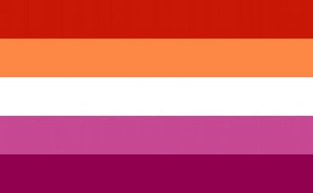 Flagge: Lesbisch / Lesbian
