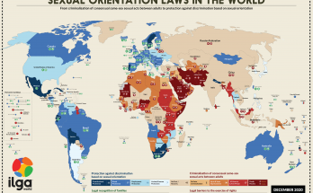 Sexual Orientation Laws in the World 2020
